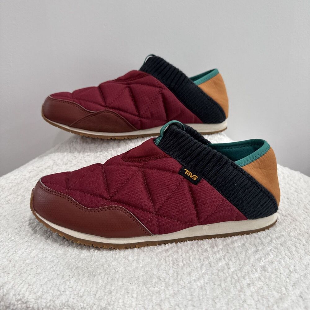 Teva Women's ReEmber Moc Shoes - Rhubarb/Brown- Sz 9